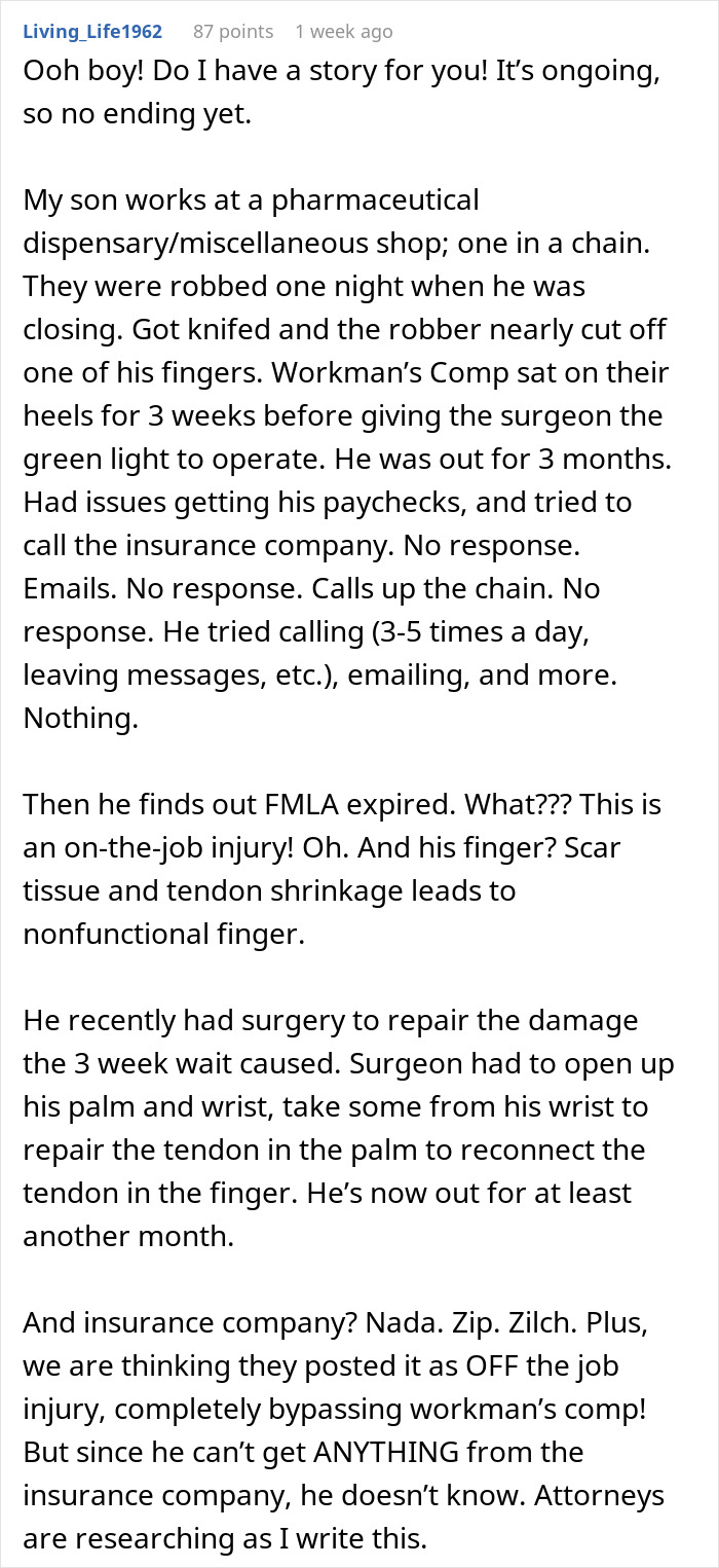 Man Maliciously Complies After Being Told “Call A Lawyer”, Wins $80 Thousand Over Insurance Claim Man Maliciously Complies After Being Told “Call A Lawyer”, Wins $80 Thousand Over Insurance Claim