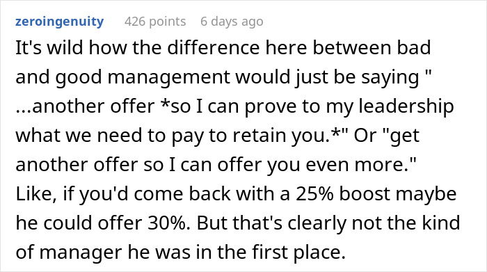 Burned-Out Employee Asks For A Pay Raise, Is Told To ‘Go Get Another Offer’ And He Maliciously Complies Burned-Out Employee Asks For A Pay Raise, Is Told To ‘Go Get Another Offer’ And He Maliciously Complies