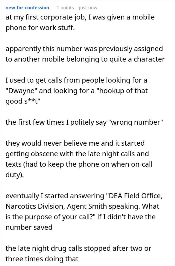 Guy Is Sick And Tired Of Getting Random Phone Calls, Maliciously Complies When Previous Owner Of Number Refuses To Help Out