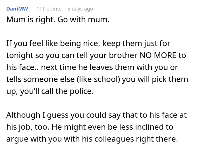 "40 Calls, No One Is Answering": Tired Of Being A Free Babysitter, Guy Drops Nephews At A Bar Where SIL Is, Accidentally Uncovers She's Cheating "40 Calls, No One Is Answering": Tired Of Being A Free Babysitter, Guy Drops Nephews At A Bar Where SIL Is, Accidentally Uncovers She's Cheating