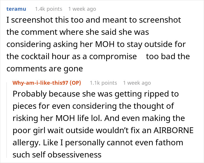 Web Users Are Flabbergasted After Learning ‘Bridezilla’ Is Eager To Serve Seafood At Wedding Despite Best Friend’s Severe Allergy Web Users Are Flabbergasted After Learning ‘Bridezilla’ Is Eager To Serve Seafood At Wedding Despite Best Friend’s Severe Allergy