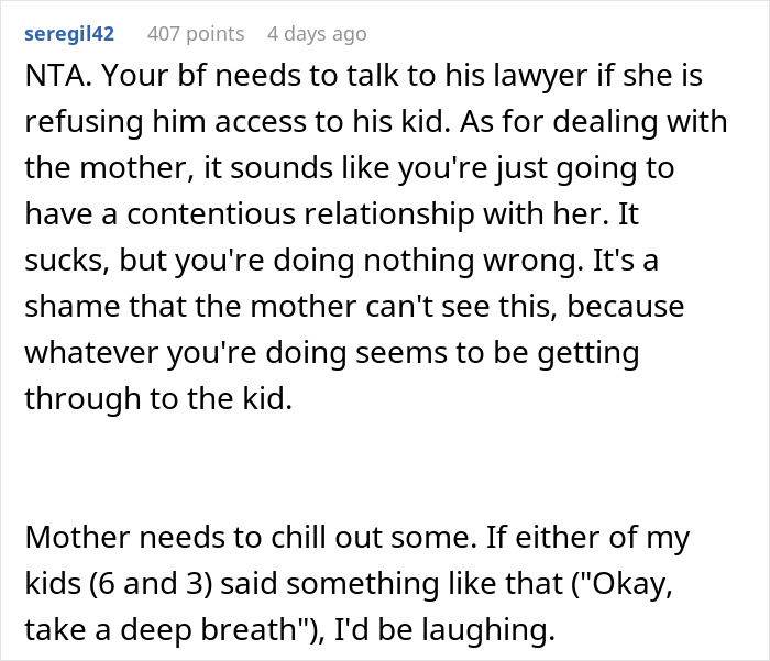 "Go Make Your Own Kids": Mom Loses It On Ex's New Girlfriend For Teaching Her Son "New Age" Phrases "Go Make Your Own Kids": Mom Loses It On Ex's New Girlfriend For Teaching Her Son "New Age" Phrases