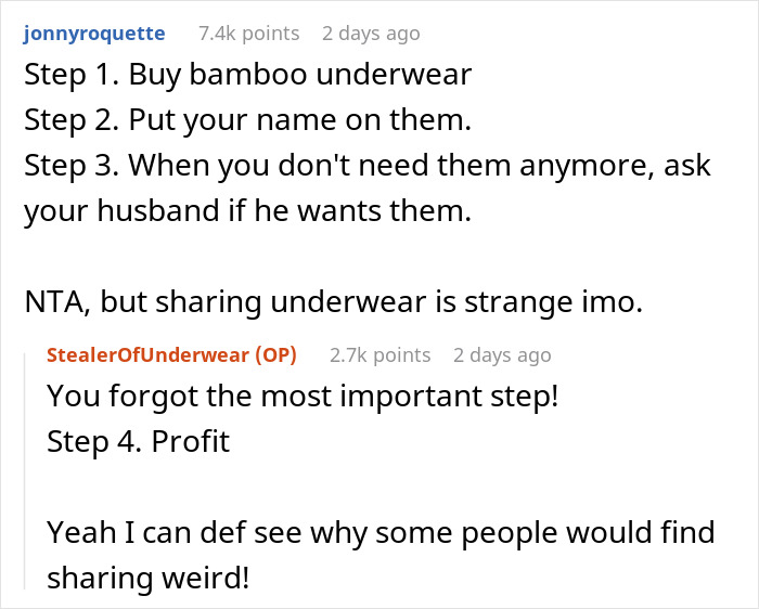 Husband Flips Out At Pregnant Wife For Borrowing His Underwear, Wife Left Confused About What's The Real Reason Husband Flips Out At Pregnant Wife For Borrowing His Underwear, Wife Left Confused About What's The Real Reason
