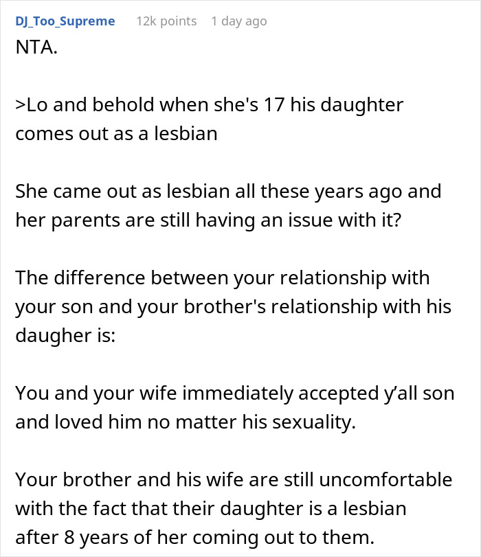 Man Offers To Walk His Lesbian Niece Down The Aisle At Her Wedding Instead Of Her Homophobe Father, Gets Called A Jerk