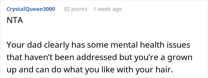 Dad Finds Daughter's Hair In The Trash Instead Of In A Designated Drawer, Gets Upset She's Putting Herself In Danger Dad Finds Daughter's Hair In The Trash Instead Of In A Designated Drawer, Gets Upset She's Putting Herself In Danger