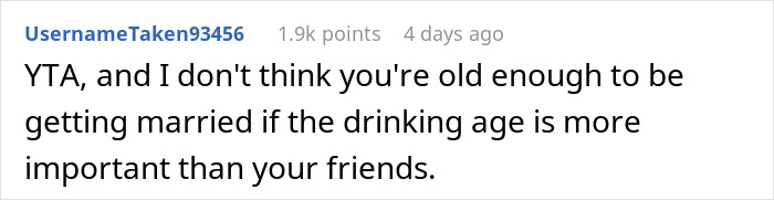 Bride Asks If She's A Jerk To Exclude Her Friend Who's 2 Years Younger From Her "Childfree Wedding", Gets A Reality Check Bride Asks If She's A Jerk To Exclude Her Friend Who's 2 Years Younger From Her "Childfree Wedding", Gets A Reality Check