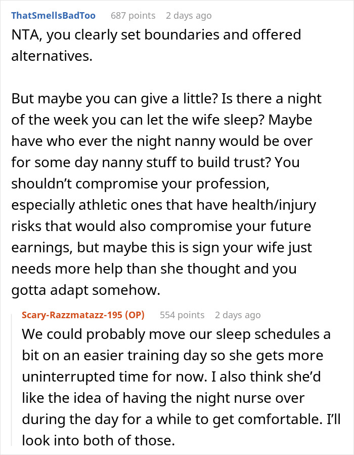 Man Asks Whether He’s The Jerk For Refusing To Wake Up In The Middle Of The Night To Take Care Of His Baby, The Internet Sides With Him