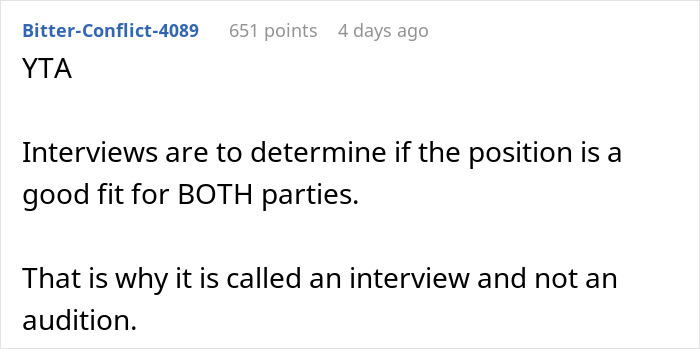 Person Wonders If They’re In The Wrong For Criticizing Girlfriend For How She Takes Job Interviews, Gets A Slice Of Honesty Pie Online Person Wonders If They’re In The Wrong For Criticizing Girlfriend For How She Takes Job Interviews, Gets A Slice Of Honesty Pie Online
