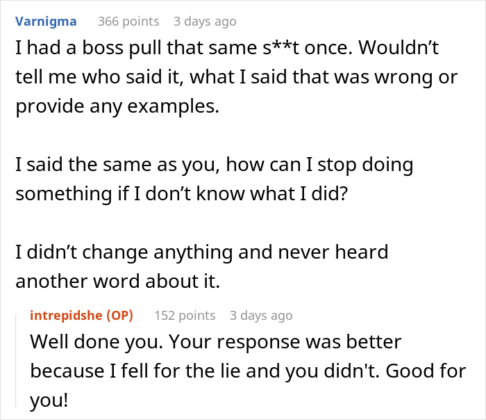 Employee Has No Clue What They Did To Make Others See Them As “Contemptuous”, Boss Insists On It Without Explanation, So They Go Silent And Losses Ensue Employee Has No Clue What They Did To Make Others See Them As “Contemptuous”, Boss Insists On It Without Explanation, So They Go Silent And Losses Ensue