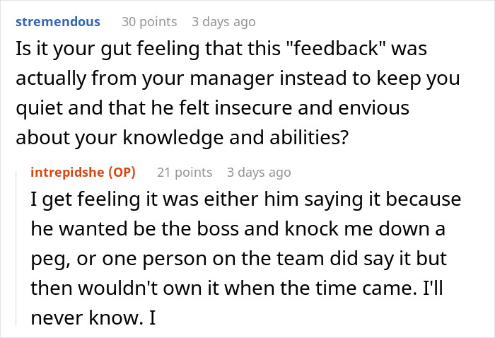 Employee Has No Clue What They Did To Make Others See Them As “Contemptuous”, Boss Insists On It Without Explanation, So They Go Silent And Losses Ensue Employee Has No Clue What They Did To Make Others See Them As “Contemptuous”, Boss Insists On It Without Explanation, So They Go Silent And Losses Ensue