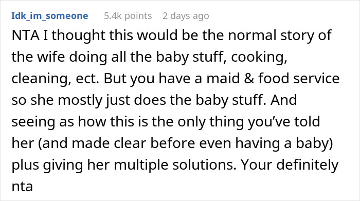 Man Asks Whether He’s The Jerk For Refusing To Wake Up In The Middle Of The Night To Take Care Of His Baby, The Internet Sides With Him