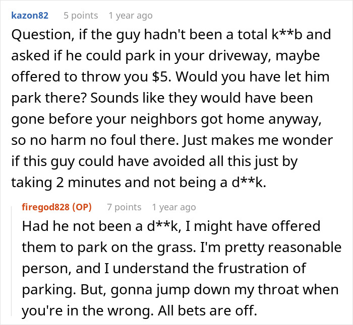 Entitled Parents Throw A Scene After Parking In This Guy's Driveway, Call The Cops On Him, Get Themselves Towed And Nearly Arrested Instead Entitled Parents Throw A Scene After Parking In This Guy's Driveway, Call The Cops On Him, Get Themselves Towed And Nearly Arrested Instead
