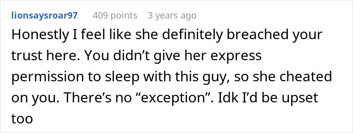 Guy Thinks His Girlfriend’s “Exception” Celebrity Is A Joke, But Then She Actually Sleeps With Him Guy Thinks His Girlfriend’s “Exception” Celebrity Is A Joke, But Then She Actually Sleeps With Him