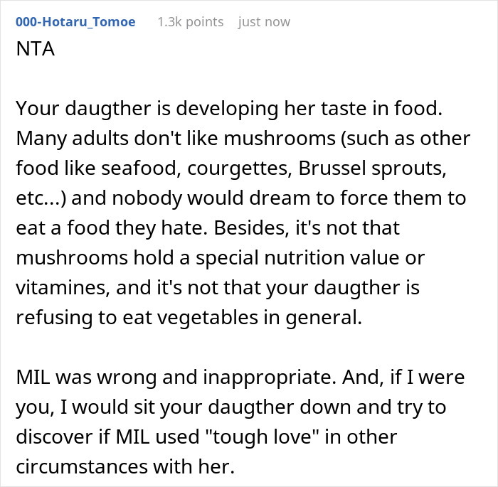 Woman Kicks MIL Out After Discovering She Starved Her Kid As She Kept Making Dinners Containing The One Thing She Hates The Most Woman Kicks MIL Out After Discovering She Starved Her Kid As She Kept Making Dinners Containing The One Thing She Hates The Most
