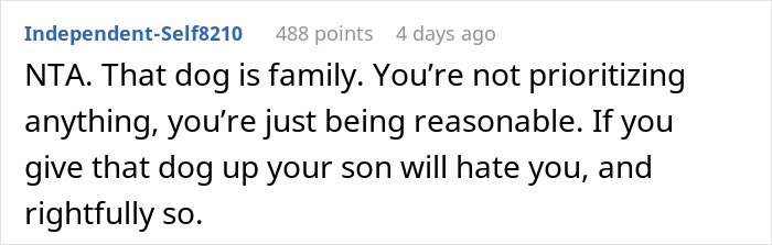 Wife Says Husband Is Prioritizing The Dog Over Her Pregnancy After He Refuses To Get Rid Of It And Break His Son's Heart Wife Says Husband Is Prioritizing The Dog Over Her Pregnancy After He Refuses To Get Rid Of It And Break His Son's Heart