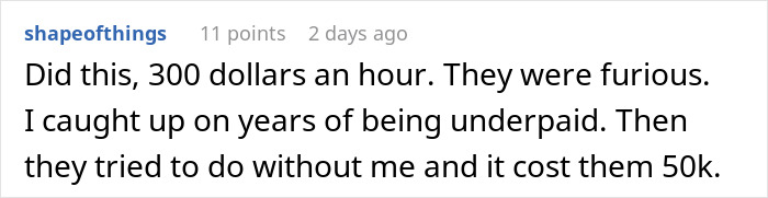 Employee Quits And Charges 3 Times His Salary To Answer Any Questions, Ex-Boss Is Furious Employee Quits And Charges 3 Times His Salary To Answer Any Questions, Ex-Boss Is Furious