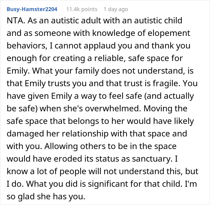 6 Y.O. With Special Needs Has Tent Nobody Can Enter As Her Safe Space, Guests Are Upset That It Was Put Up In The Living Room 6 Y.O. With Special Needs Has Tent Nobody Can Enter As Her Safe Space, Guests Are Upset That It Was Put Up In The Living Room