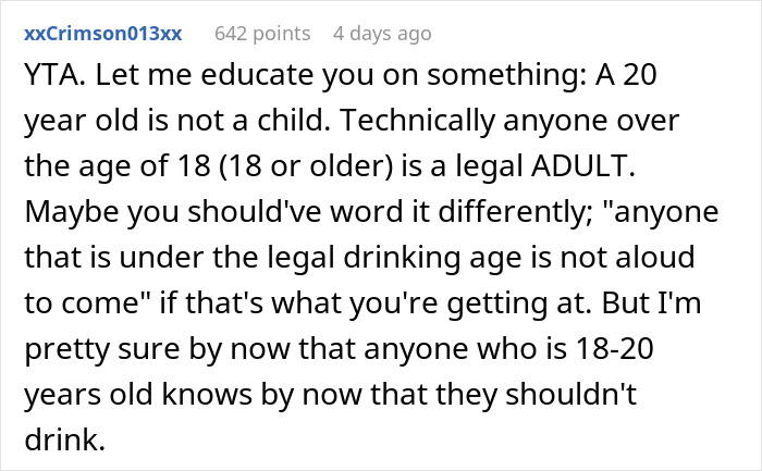 Bride Asks If She's A Jerk To Exclude Her Friend Who's 2 Years Younger From Her "Childfree Wedding", Gets A Reality Check Bride Asks If She's A Jerk To Exclude Her Friend Who's 2 Years Younger From Her "Childfree Wedding", Gets A Reality Check