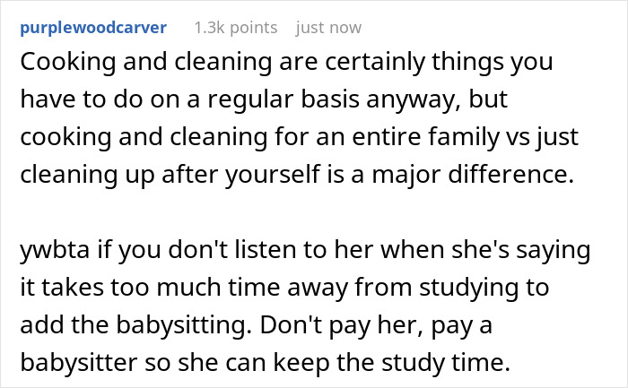 Dad Livid His Daughter Objects To Babysitting His 5 Y.O. Twins, Even Though She Lives With Him Rent-Free Dad Livid His Daughter Objects To Babysitting His 5 Y.O. Twins, Even Though She Lives With Him Rent-Free