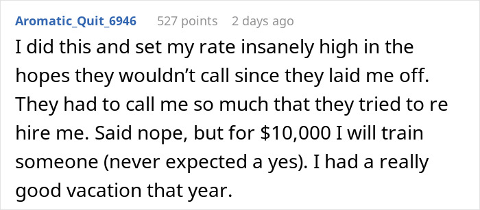 Employee Quits And Charges 3 Times His Salary To Answer Any Questions, Ex-Boss Is Furious Employee Quits And Charges 3 Times His Salary To Answer Any Questions, Ex-Boss Is Furious
