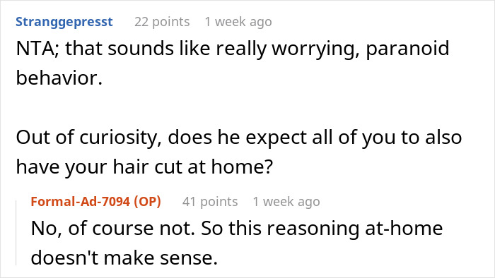 Dad Finds Daughter's Hair In The Trash Instead Of In A Designated Drawer, Gets Upset She's Putting Herself In Danger Dad Finds Daughter's Hair In The Trash Instead Of In A Designated Drawer, Gets Upset She's Putting Herself In Danger