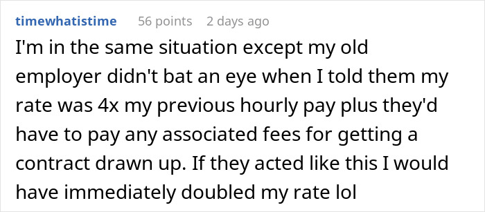 Employee Quits And Charges 3 Times His Salary To Answer Any Questions, Ex-Boss Is Furious Employee Quits And Charges 3 Times His Salary To Answer Any Questions, Ex-Boss Is Furious