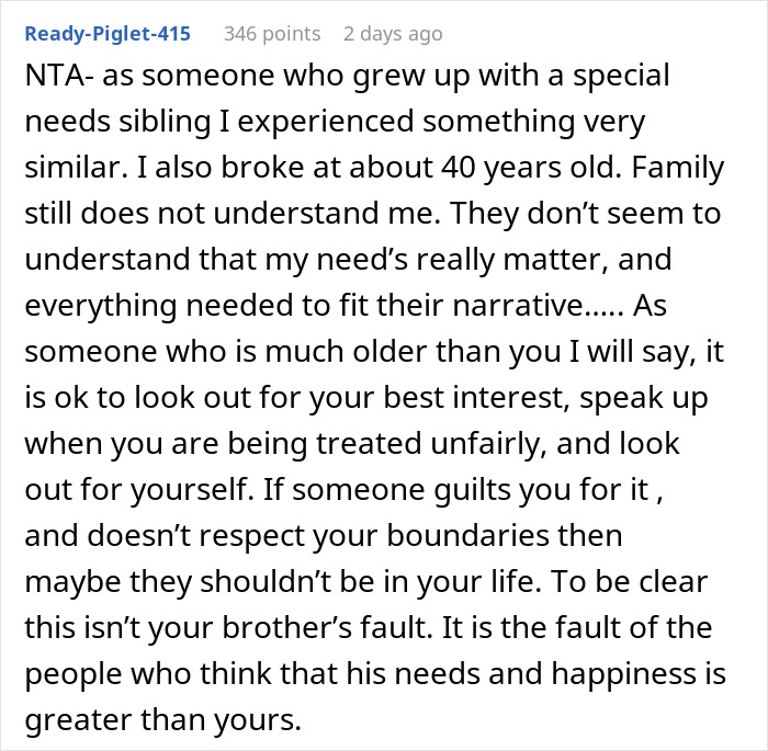 Brother Gets Prioritized Over Sister For The Entirety Of Her Life, She Snaps After He Destroys Her Prized Possessions As An Adult Brother Gets Prioritized Over Sister For The Entirety Of Her Life, She Snaps After He Destroys Her Prized Possessions As An Adult