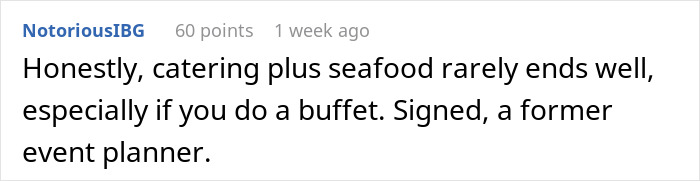 Web Users Are Flabbergasted After Learning ‘Bridezilla’ Is Eager To Serve Seafood At Wedding Despite Best Friend’s Severe Allergy Web Users Are Flabbergasted After Learning ‘Bridezilla’ Is Eager To Serve Seafood At Wedding Despite Best Friend’s Severe Allergy