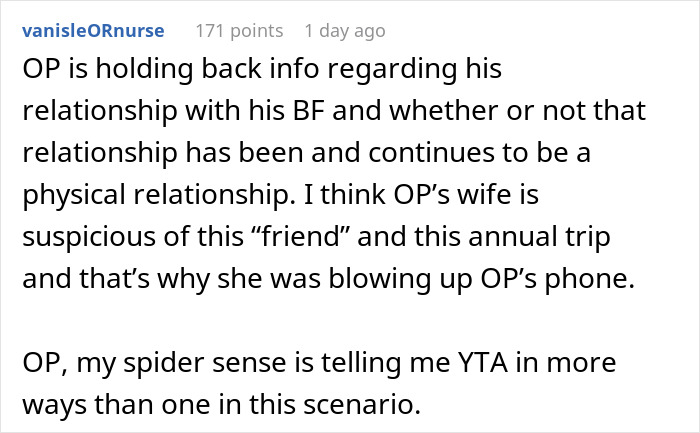 Husband Turns Off His Phone Because His Wife Keeps Calling Him During His Tech-Free Weekend, Misses An Emergency Husband Turns Off His Phone Because His Wife Keeps Calling Him During His Tech-Free Weekend, Misses An Emergency