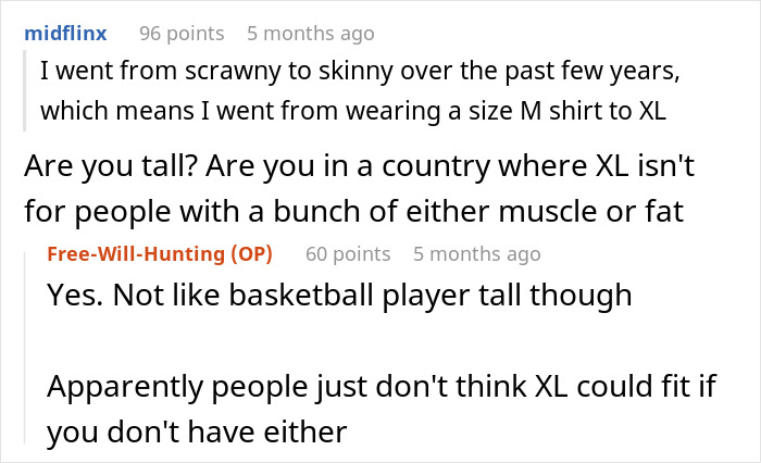 Man Complains Stepson Never Wears The Clothes He Buys Him Despite Him Saying They're Always Too Small, So Stepson Surprises Him On His Birthday Man Complains Stepson Never Wears The Clothes He Buys Him Despite Him Saying They're Always Too Small, So Stepson Surprises Him On His Birthday