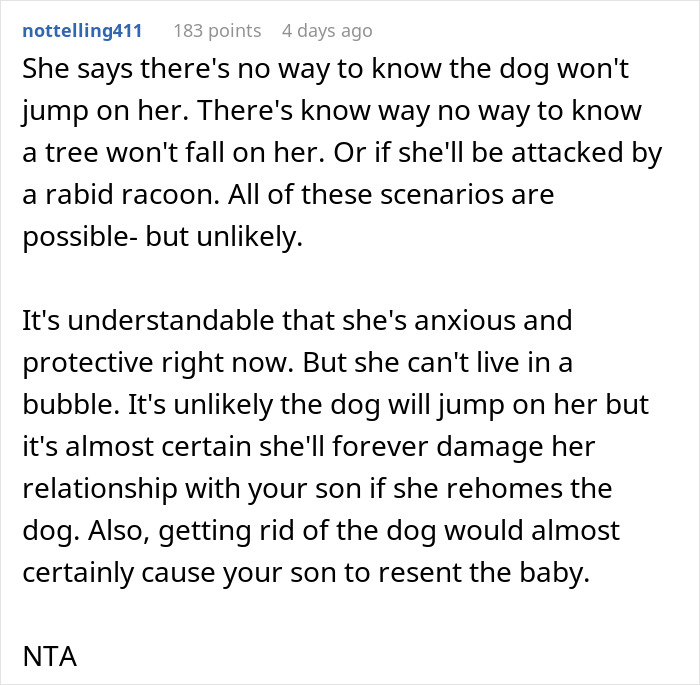 Wife Says Husband Is Prioritizing The Dog Over Her Pregnancy After He Refuses To Get Rid Of It And Break His Son's Heart Wife Says Husband Is Prioritizing The Dog Over Her Pregnancy After He Refuses To Get Rid Of It And Break His Son's Heart