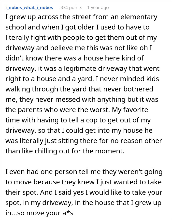 Entitled Parents Throw A Scene After Parking In This Guy's Driveway, Call The Cops On Him, Get Themselves Towed And Nearly Arrested Instead Entitled Parents Throw A Scene After Parking In This Guy's Driveway, Call The Cops On Him, Get Themselves Towed And Nearly Arrested Instead