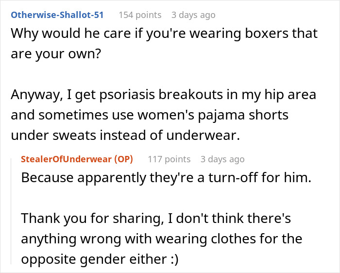 Husband Flips Out At Pregnant Wife For Borrowing His Underwear, Wife Left Confused About What's The Real Reason Husband Flips Out At Pregnant Wife For Borrowing His Underwear, Wife Left Confused About What's The Real Reason