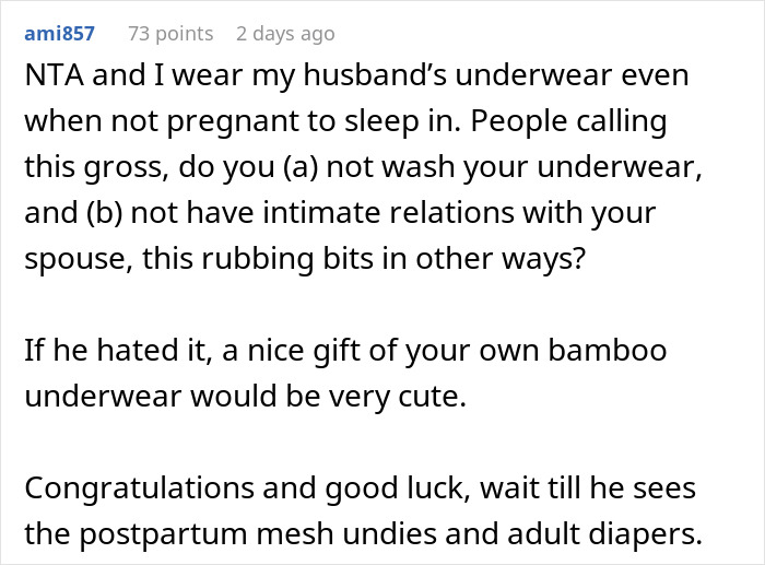 Husband Flips Out At Pregnant Wife For Borrowing His Underwear, Wife Left Confused About What's The Real Reason Husband Flips Out At Pregnant Wife For Borrowing His Underwear, Wife Left Confused About What's The Real Reason