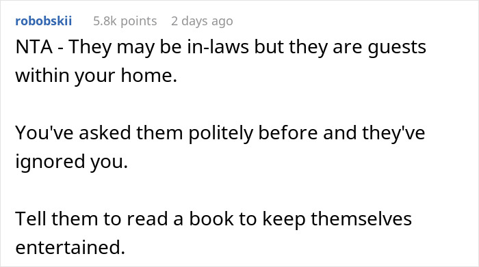 Man Welcomes In-Laws To His House, Puts Parental Controls On His TV To Allow His Kids To Sleep As They Refuse To Keep The Volume Down