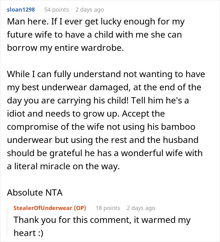 Husband Flips Out At Pregnant Wife For Borrowing His Underwear, Wife Left Confused About What's The Real Reason Husband Flips Out At Pregnant Wife For Borrowing His Underwear, Wife Left Confused About What's The Real Reason