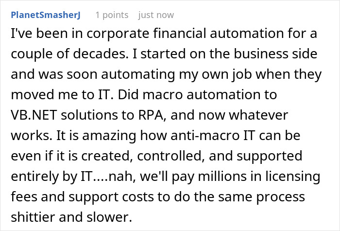 New Boss Gets Himself Fired After Demanding An Entirely New Solution For Automation Process And Making Company Lose $1.2M Per Year