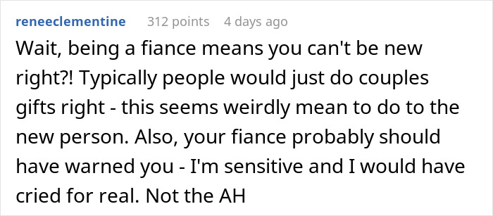 Person Goes To Celebrate Christmas With Fiancé's Family For The First Time, Loses It After Getting 18 Pieces Of Coal As Gifts Person Goes To Celebrate Christmas With Fiancé's Family For The First Time, Loses It After Getting 18 Pieces Of Coal As Gifts