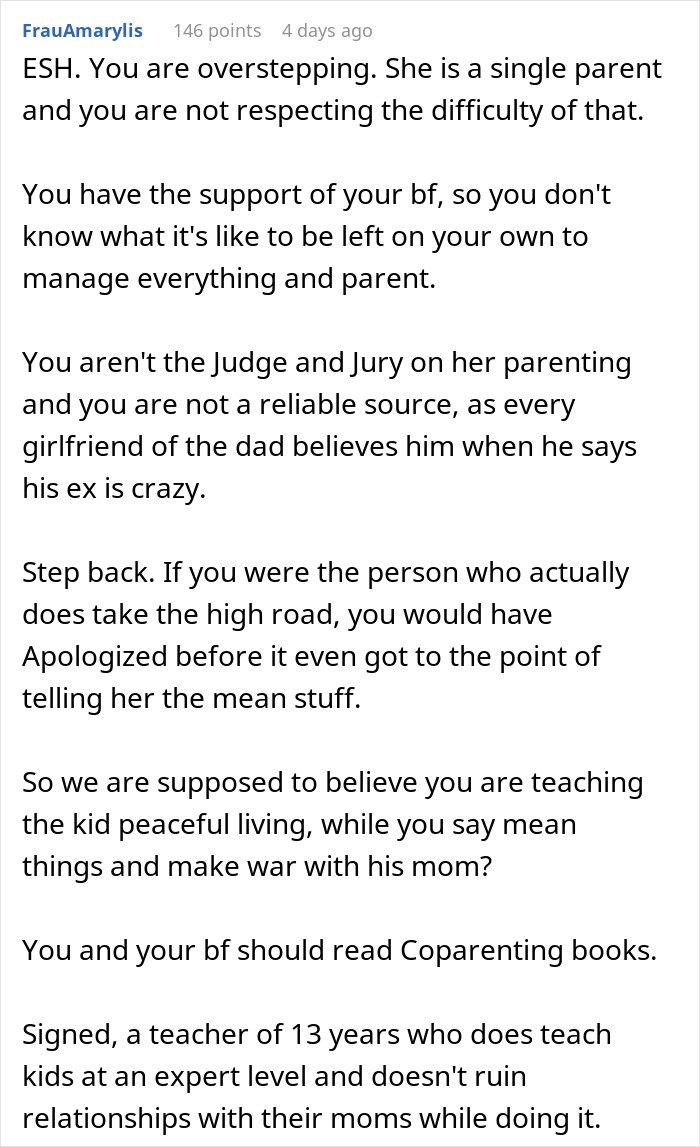 "Go Make Your Own Kids": Mom Loses It On Ex's New Girlfriend For Teaching Her Son "New Age" Phrases "Go Make Your Own Kids": Mom Loses It On Ex's New Girlfriend For Teaching Her Son "New Age" Phrases
