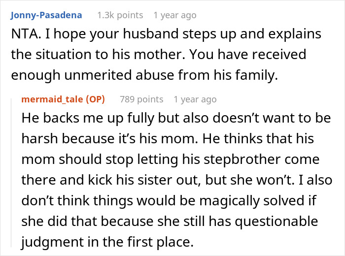DIL Refuses To Let MIL Babysit Her Newborn Because She Can't Seem To Grasp Just How Dangerous Her Adult Children Are DIL Refuses To Let MIL Babysit Her Newborn Because She Can't Seem To Grasp Just How Dangerous Her Adult Children Are
