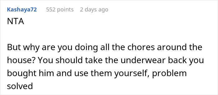 Husband Flips Out At Pregnant Wife For Borrowing His Underwear, Wife Left Confused About What's The Real Reason Husband Flips Out At Pregnant Wife For Borrowing His Underwear, Wife Left Confused About What's The Real Reason