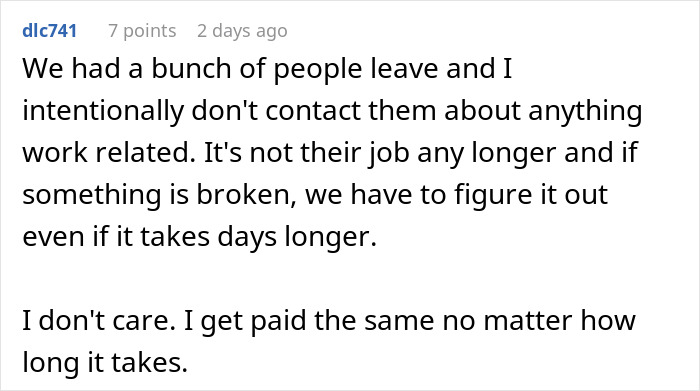 Employee Quits And Charges 3 Times His Salary To Answer Any Questions, Ex-Boss Is Furious Employee Quits And Charges 3 Times His Salary To Answer Any Questions, Ex-Boss Is Furious