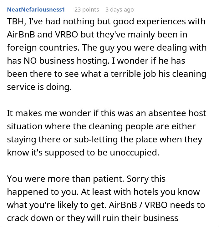 Airbnb Host Ruins Woman's Vacation So She Ruins His Illegal Business
