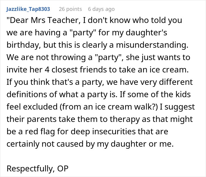 "Lack Of Inclusivity": Mom Is Confused After She Gets Spammed With Angry Emails For "Excluding" Kids From Her Daughter's Birthday "Lack Of Inclusivity": Mom Is Confused After She Gets Spammed With Angry Emails For "Excluding" Kids From Her Daughter's Birthday