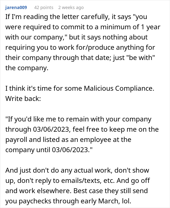 Toxic Boss Gets Put In Their Place After Trying To Deny Their Employee’s Resignation