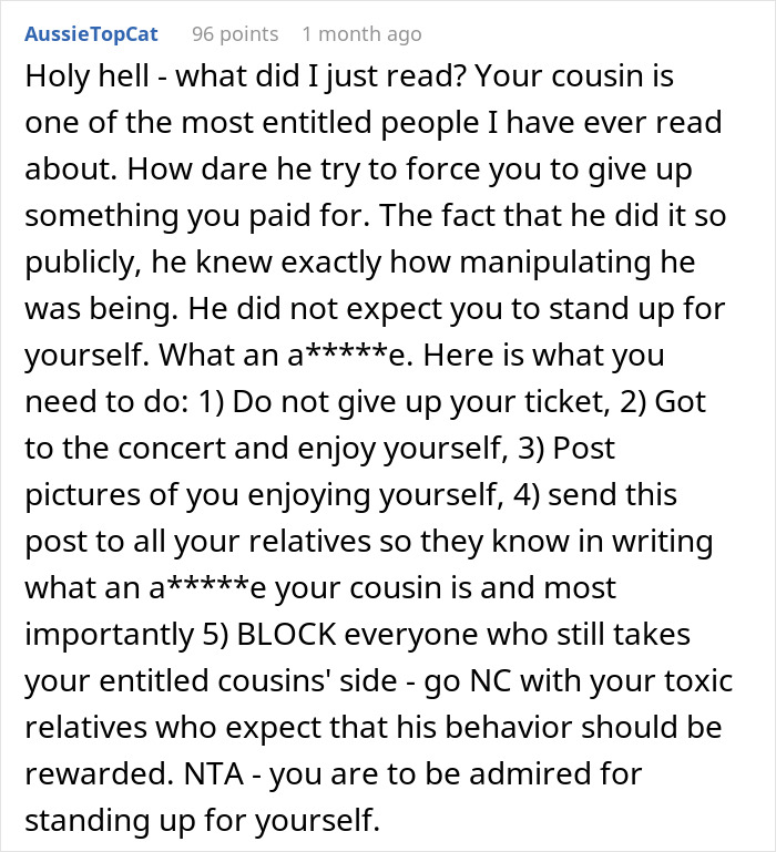 "I Waited 5+ Hours In The Ticketmaster Queue": Teen Is Accused Of Ruining Wedding After She Refused To Give Her Ticket To Taylor Swift's Concert To The Bride "I Waited 5+ Hours In The Ticketmaster Queue": Teen Is Accused Of Ruining Wedding After She Refused To Give Her Ticket To Taylor Swift's Concert To The Bride