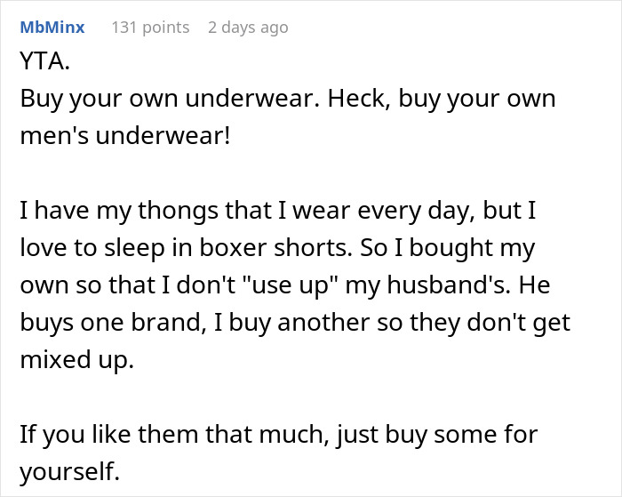 Husband Flips Out At Pregnant Wife For Borrowing His Underwear, Wife Left Confused About What's The Real Reason Husband Flips Out At Pregnant Wife For Borrowing His Underwear, Wife Left Confused About What's The Real Reason