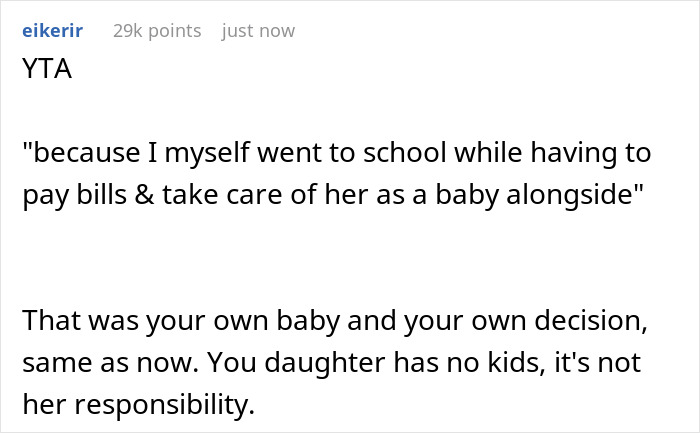 Dad Livid His Daughter Objects To Babysitting His 5 Y.O. Twins, Even Though She Lives With Him Rent-Free Dad Livid His Daughter Objects To Babysitting His 5 Y.O. Twins, Even Though She Lives With Him Rent-Free