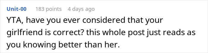 Person Wonders If They’re In The Wrong For Criticizing Girlfriend For How She Takes Job Interviews, Gets A Slice Of Honesty Pie Online Person Wonders If They’re In The Wrong For Criticizing Girlfriend For How She Takes Job Interviews, Gets A Slice Of Honesty Pie Online