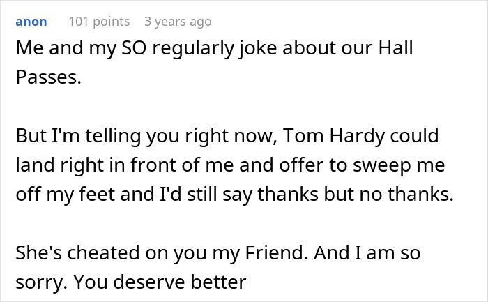 Guy Thinks His Girlfriend’s “Exception” Celebrity Is A Joke, But Then She Actually Sleeps With Him Guy Thinks His Girlfriend’s “Exception” Celebrity Is A Joke, But Then She Actually Sleeps With Him